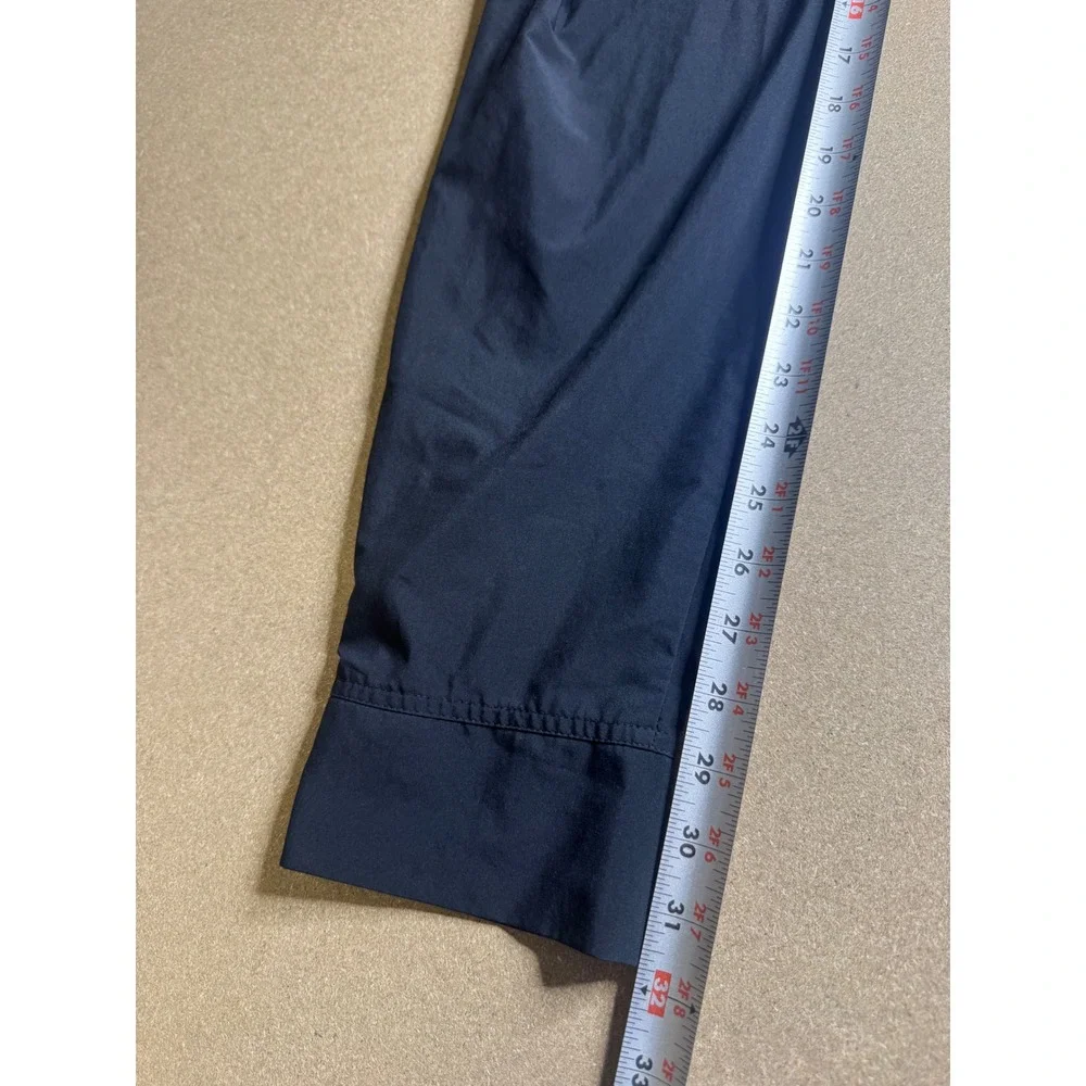 Nike Dri-FIT Mens XL Black Training Running Pants Zipper Pockets Ankle Zips